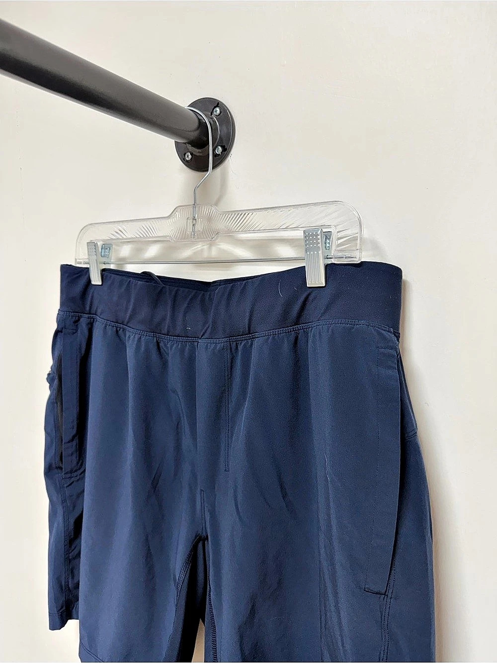 Lululemon Men’s Navy Blue Running Training Shorts XL